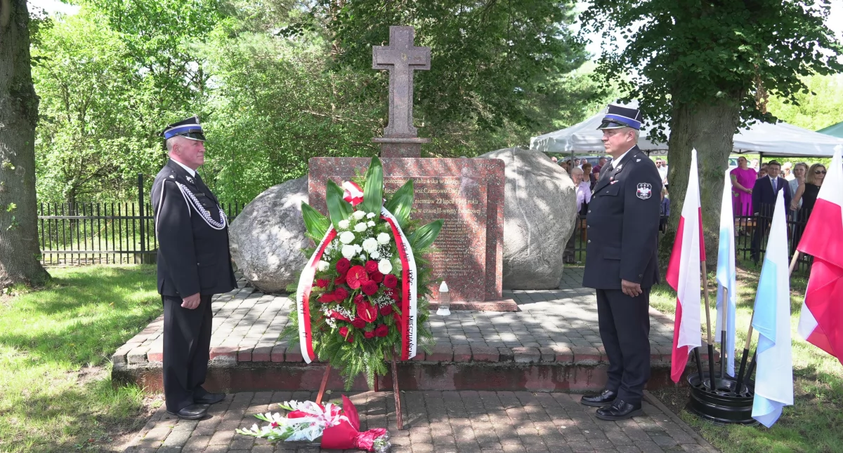 Upamiętnili ofiary tragicznych wydarzeń pacyfikacji wsi Czarnowo-Undy [FOTO]