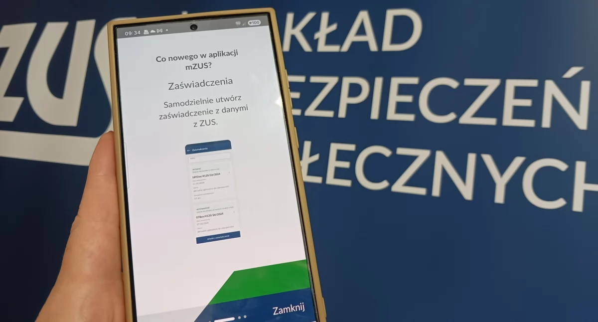 Ponad 800 tys. użytkowników aplikacji mobilnej mZUS – Zakład Ubezpieczeń Społecznych wprowadza nowe udogodnienia