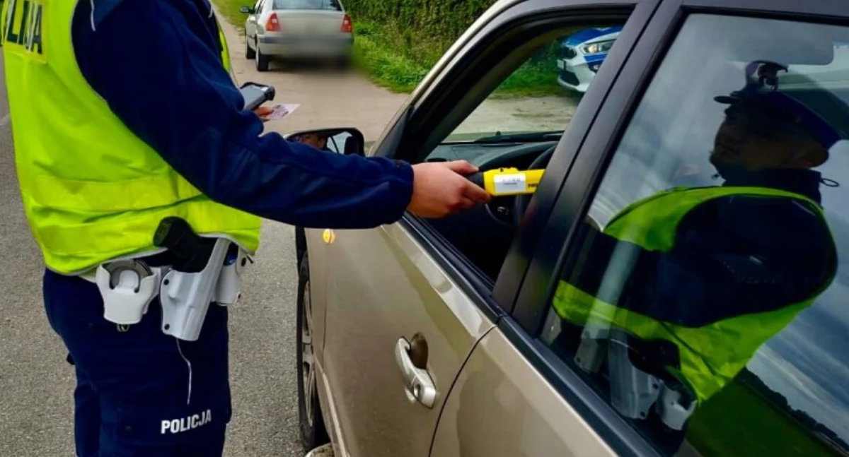 Trwa kontrola trzeźwości kierowców na drogach województwa podlaskiego