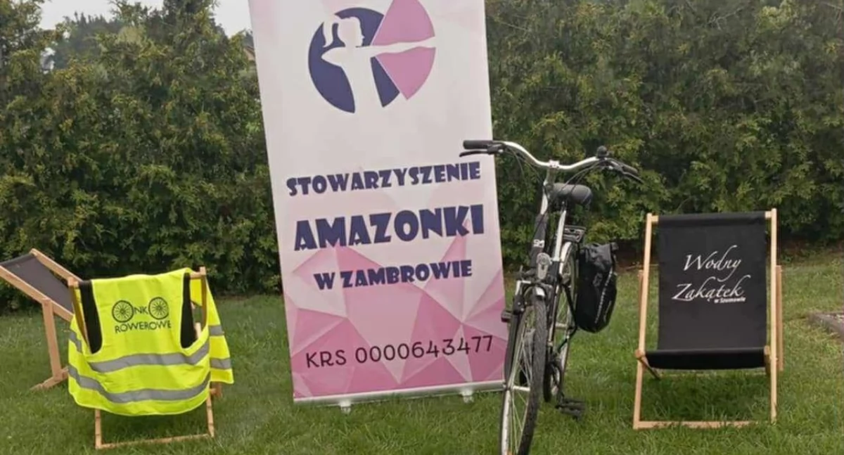 Zambrowskie Amazonki na VI Rajdzie Onkorowerowym [FOTO]