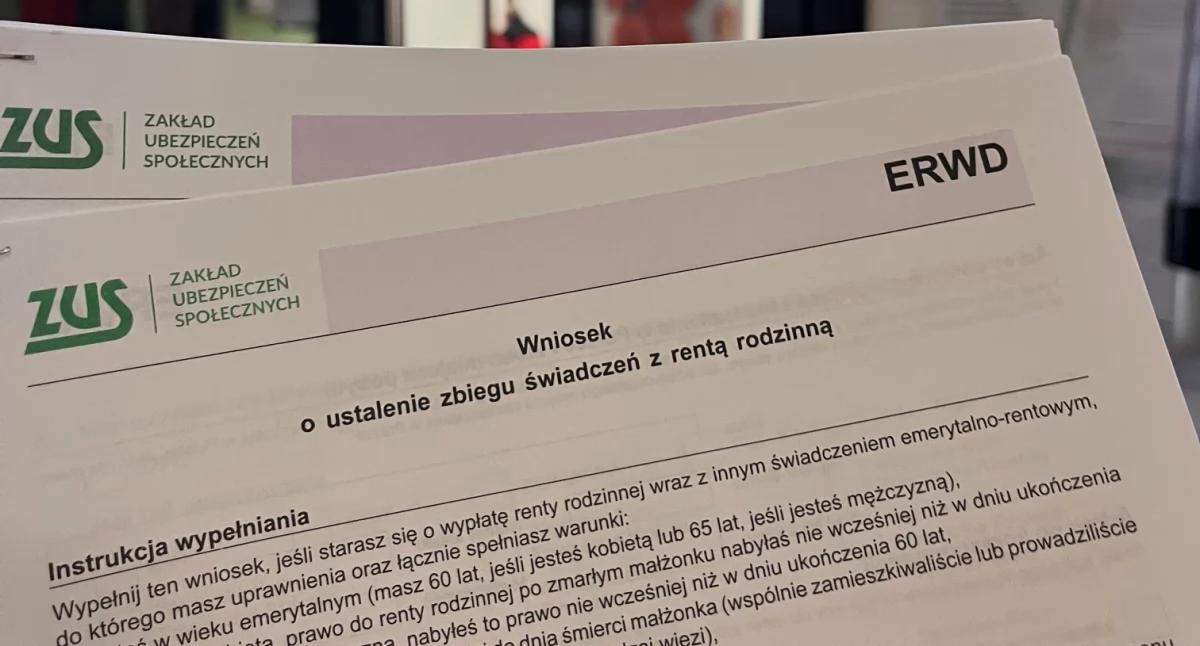 Duże zainteresowanie rentą wdowią w województwie podlaskim