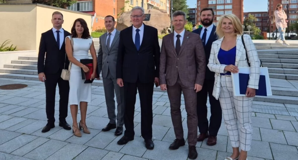Delegacja z Urzędu Miasta Zambrów odwiedziła Visaginas [FOTO]