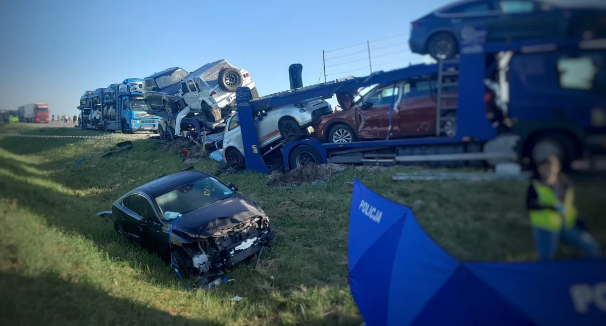Tragiczny wypadek w regionie. Nie żyje kierowca ciężarówki