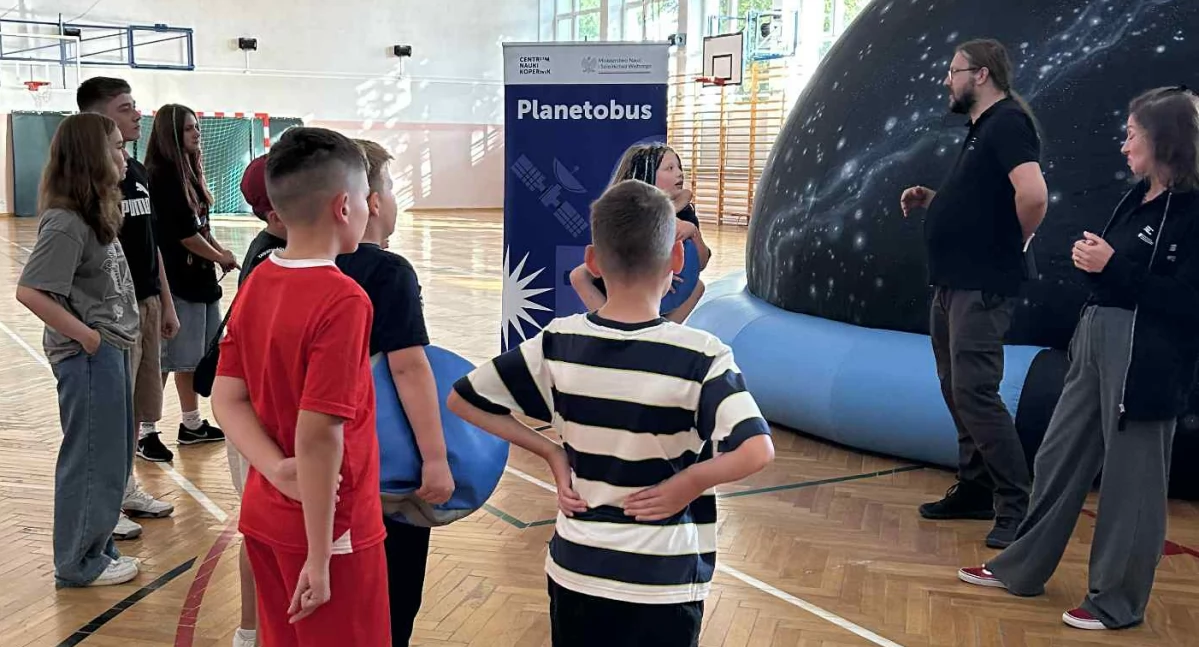 Planetobus zagościł w Zespole Szkół w Szumowie [FOTO]