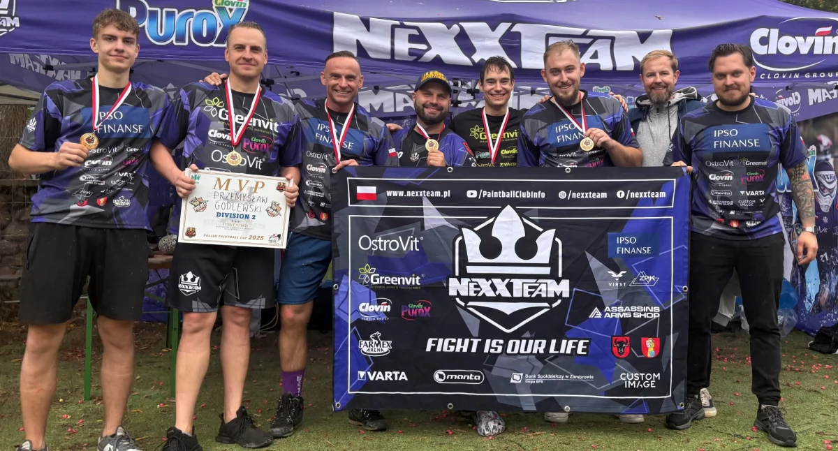 NexXTeaM II Zambrów zdobywa I miejsce na Polish Paintball Cup [FOTO]