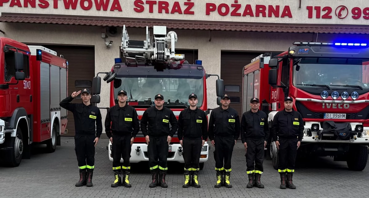 Strażacy oddali hołd zmarłemu koledze 