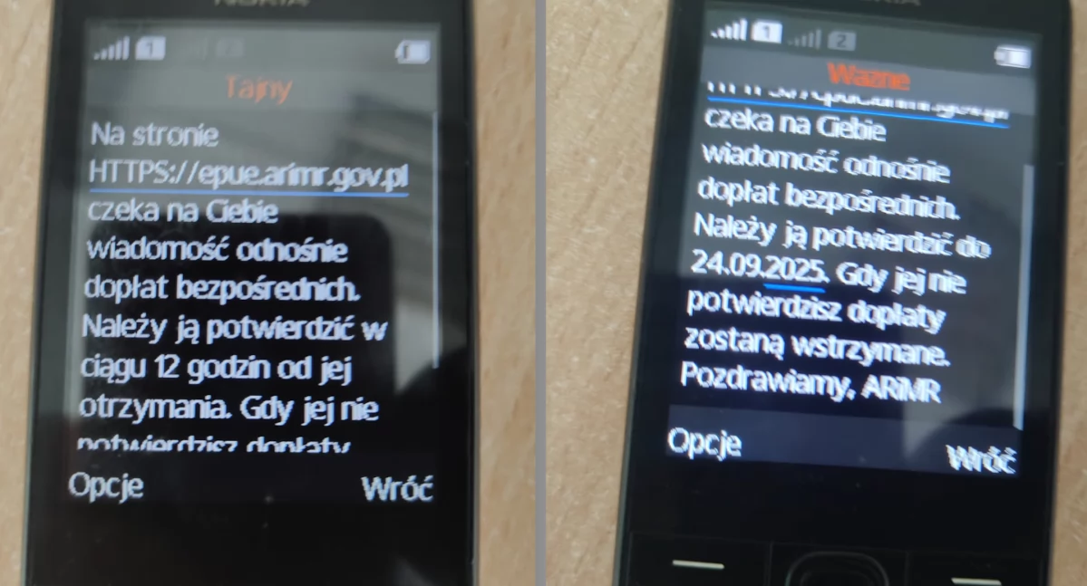 Uważaj na fałszywe SMS-y! Nie daj się oszukać!