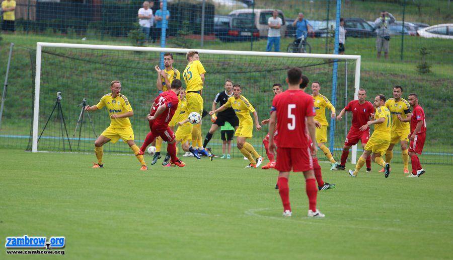 Skrót pucharowego meczu Olimpia Zambrów vs. Arka Gdynia [video]