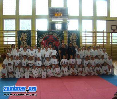 12 medali dla zawodników Zambrowskiego Klubu Karate Kyokushin