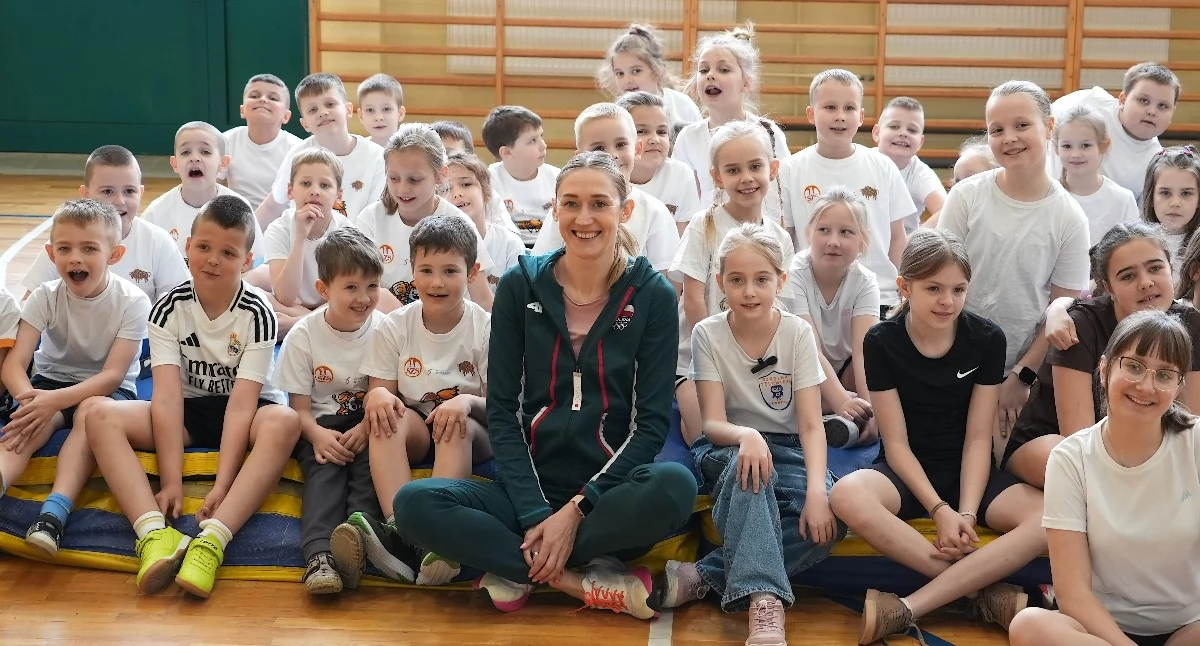 Mistrzyni świata w SP4 Zambrów. Kamila Lićwinko trenowała z uczniami [FOTO+VIDEO]