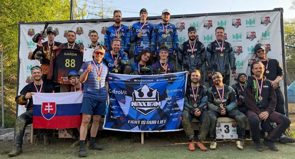 Sukces zambrowskich paintballistów. NexXTeaM na podium Polish Paintball Cup