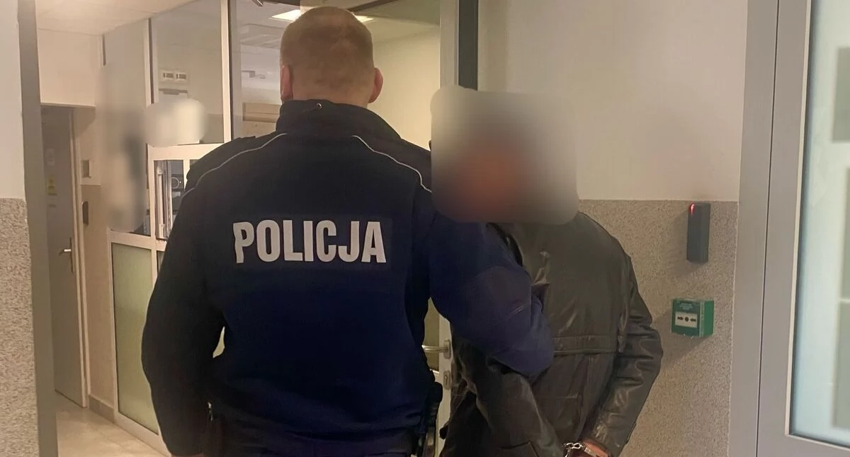 Szukał go sąd, a on nie wiedział, że jest poszukiwany. Wpadł w ręce policji
