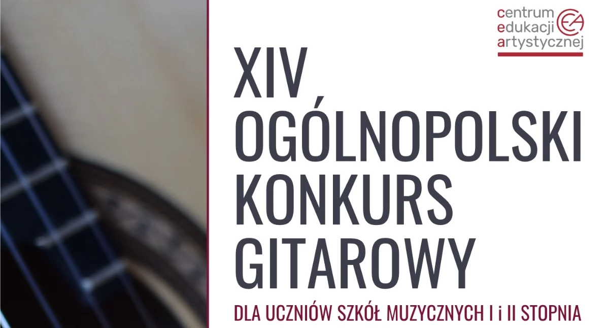 Najlepsi młodzi gitarzyści zjadą do Zambrowa. Przed nami XIV Ogólnopolski Konkurs Gitarowy