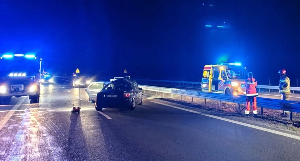 Tragiczny wypadek na S8. Kierowca zginął po zderzeniu z łosiem