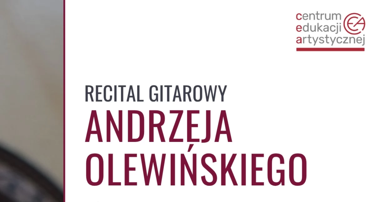 Wybitny gitarzysta Andrzej Olewiński zagra w Zambrowie