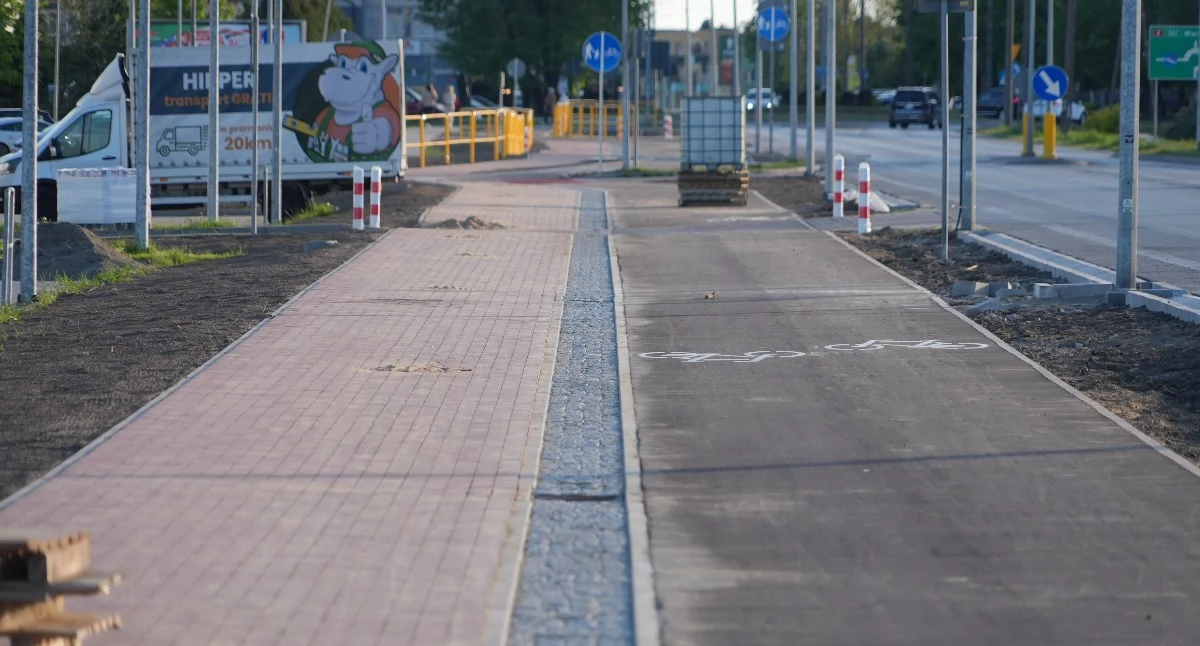 Nowa ścieżka rowerowa w Zambrowie prawie gotowa. Inwestycja na finiszu [FOTO+VIDEO]