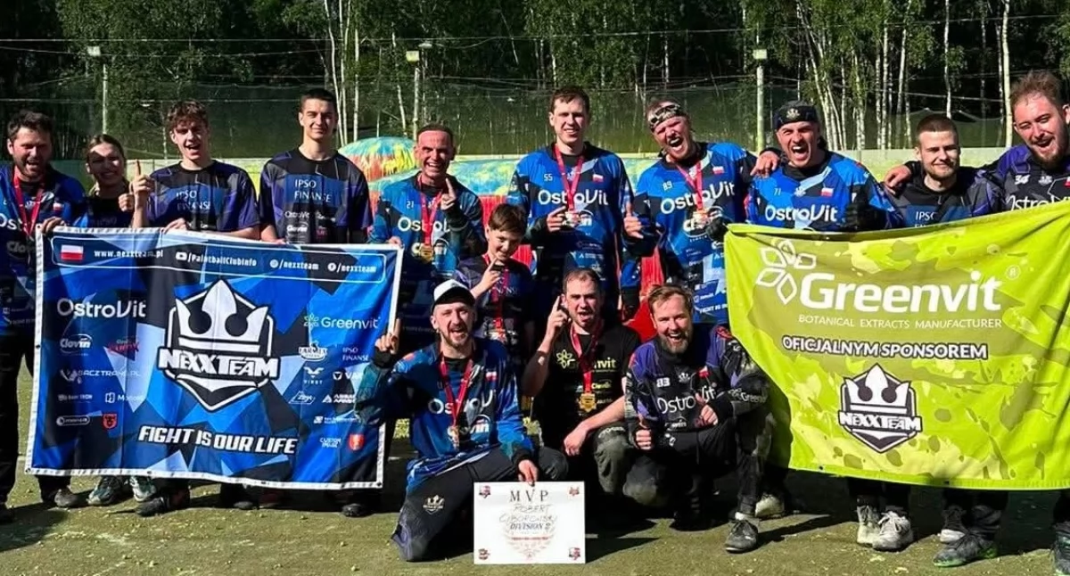 Zambrowscy paintballiści najlepsi w Łodzi. NexXTeaM Zambrów wygrywa turniej [FOTO]