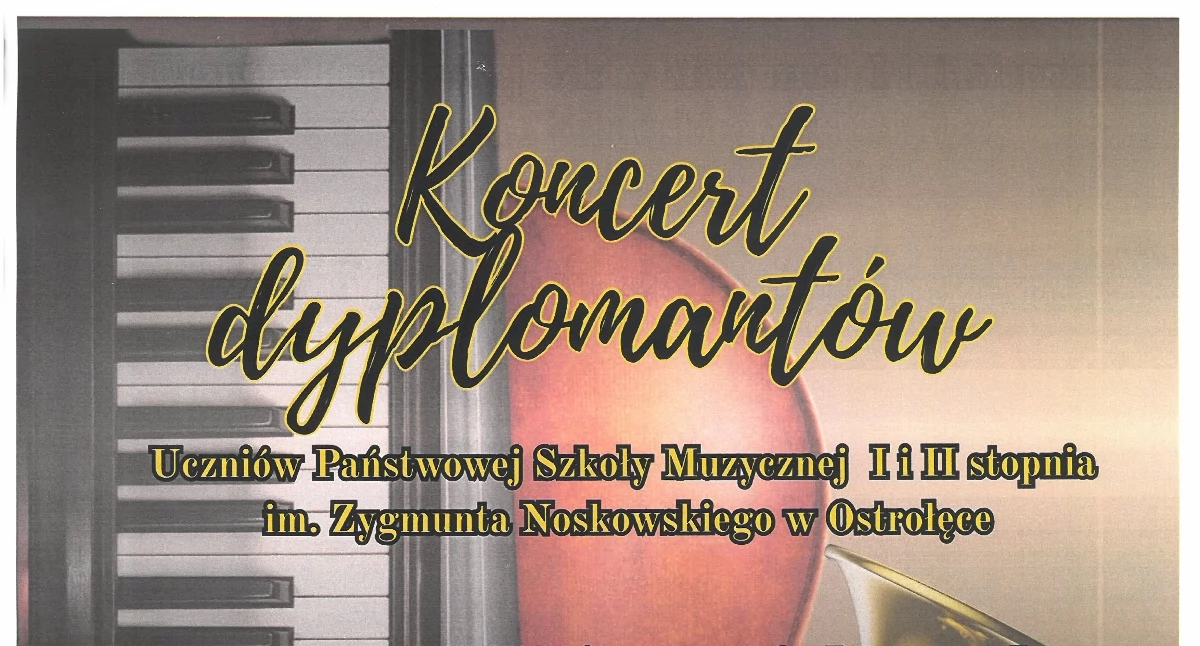 PSM zaprasza na gościnny koncert dyplomantów z Ostrołęki