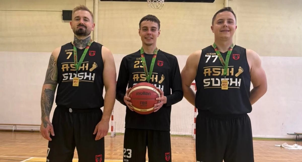 Sukces koszykarzy z Zambrowa! Wygrali turniej 3x3 w Łomży