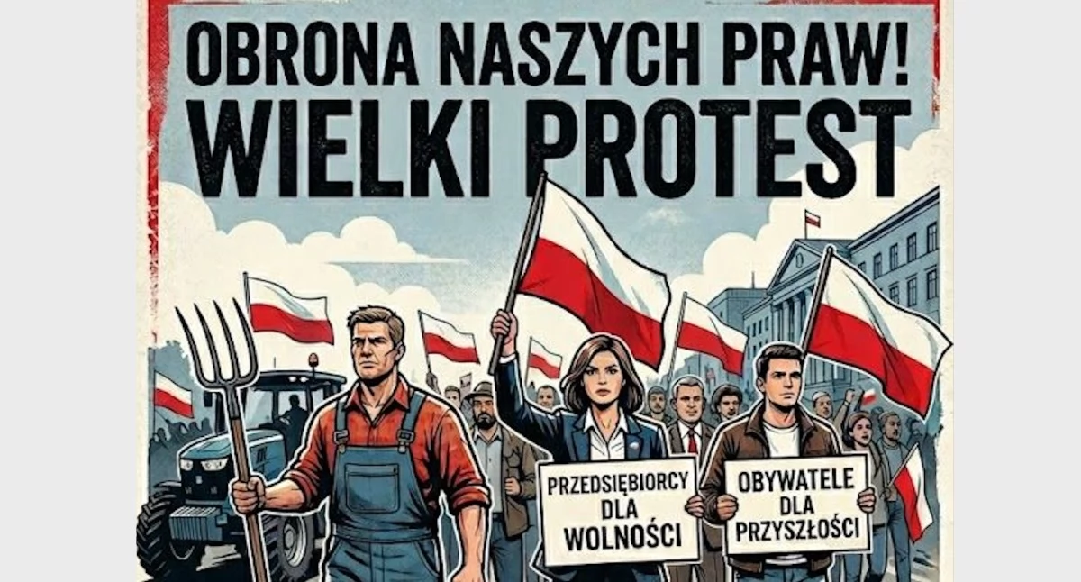 Jutro protest w Zambrowie. Rolnicy, przedsiębiorcy i obywatele wyjdą na ulice