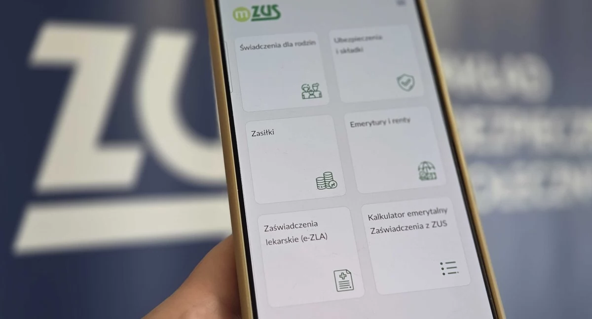 Cyfrowy e-ZUS w smartfonie