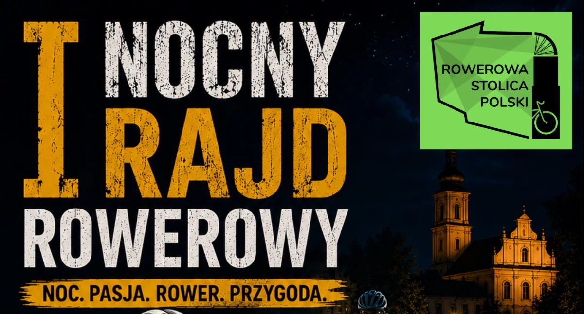 Nie śpimy – jedziemy! I Nocny Rajd Rowerowy wystartuje w Zambrowie