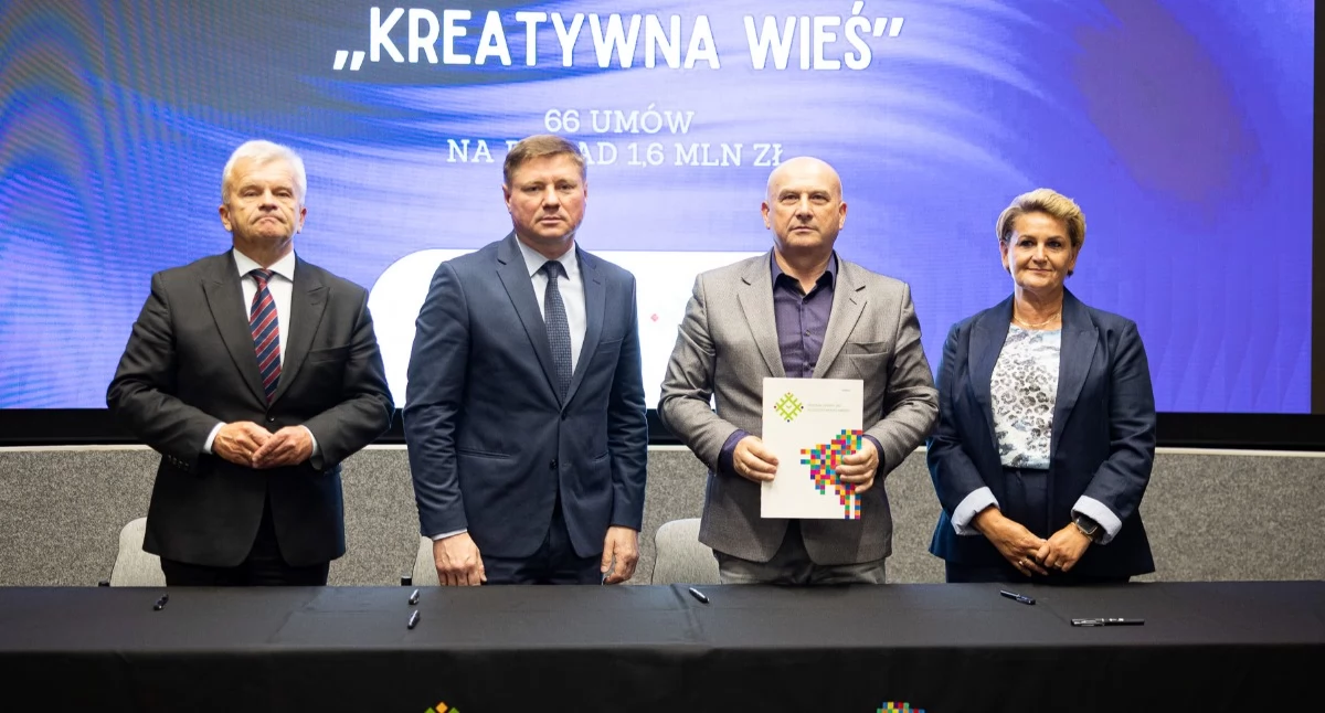 Gminy z powiatu zambrowskiego zdobyły dotacje z Programu Odnowy Wsi Województwa Podlaskiego „Kreatywna wieś” [FOTO]