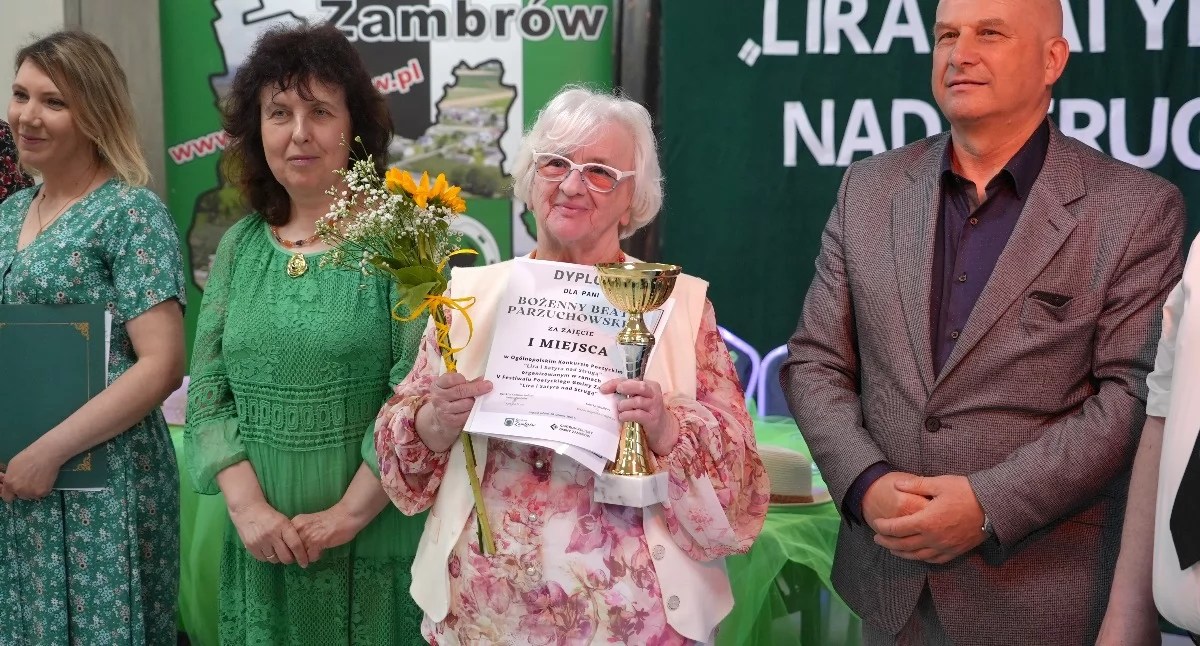V Festiwal Poetycki Gminy Zambrów pt. “Lira i Satyra nad Strugą” [FOTO+VIDEO]