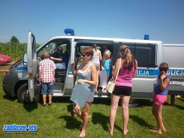 Policjanci gościli w Starym Laskowcu [foto]