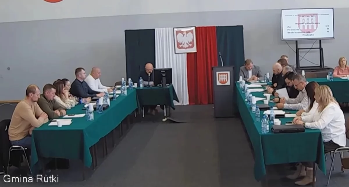Dzisiaj XXV sesja Rady Gminy Rutki - TRANSMISJA NA ŻYWO