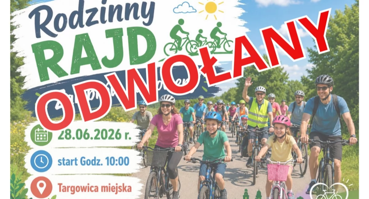 Rusza pierwszy rodzinny rajd z cyklu „Zambrów na rowery” - AKTUALIZACJA