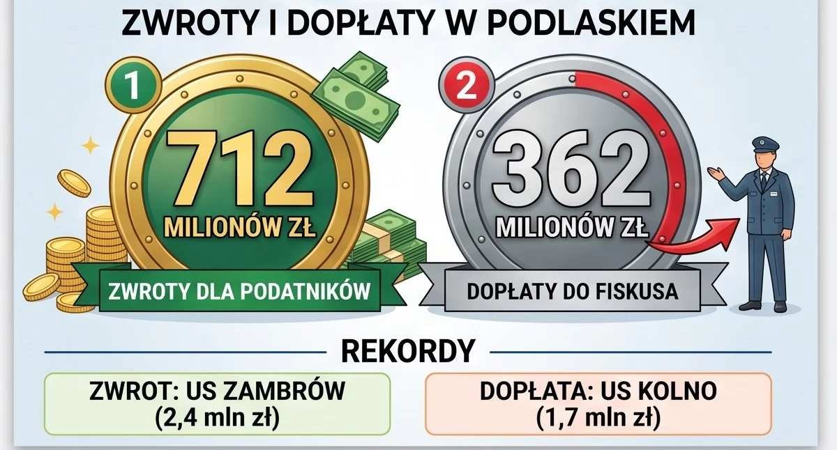 Podsumowanie przebiegu kampanii PIT za 2025 r. w województwie podlaskim