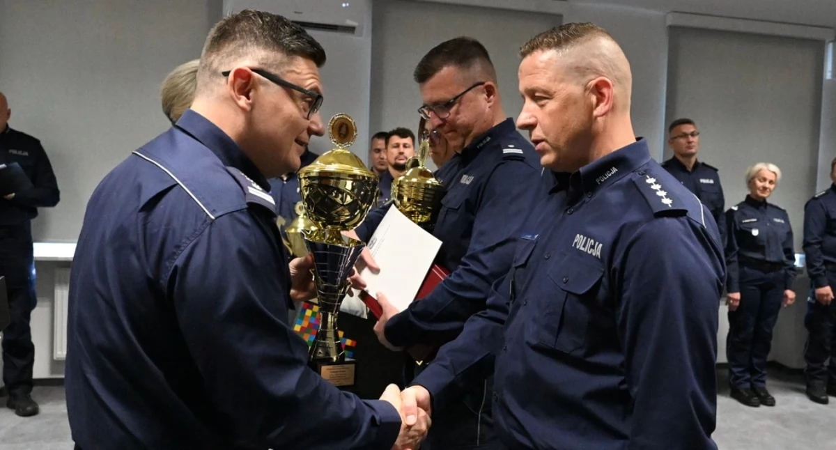 Krzysztof Rosa z zambrowskiej policji wygrał wojewódzki turniej [FOTO]
