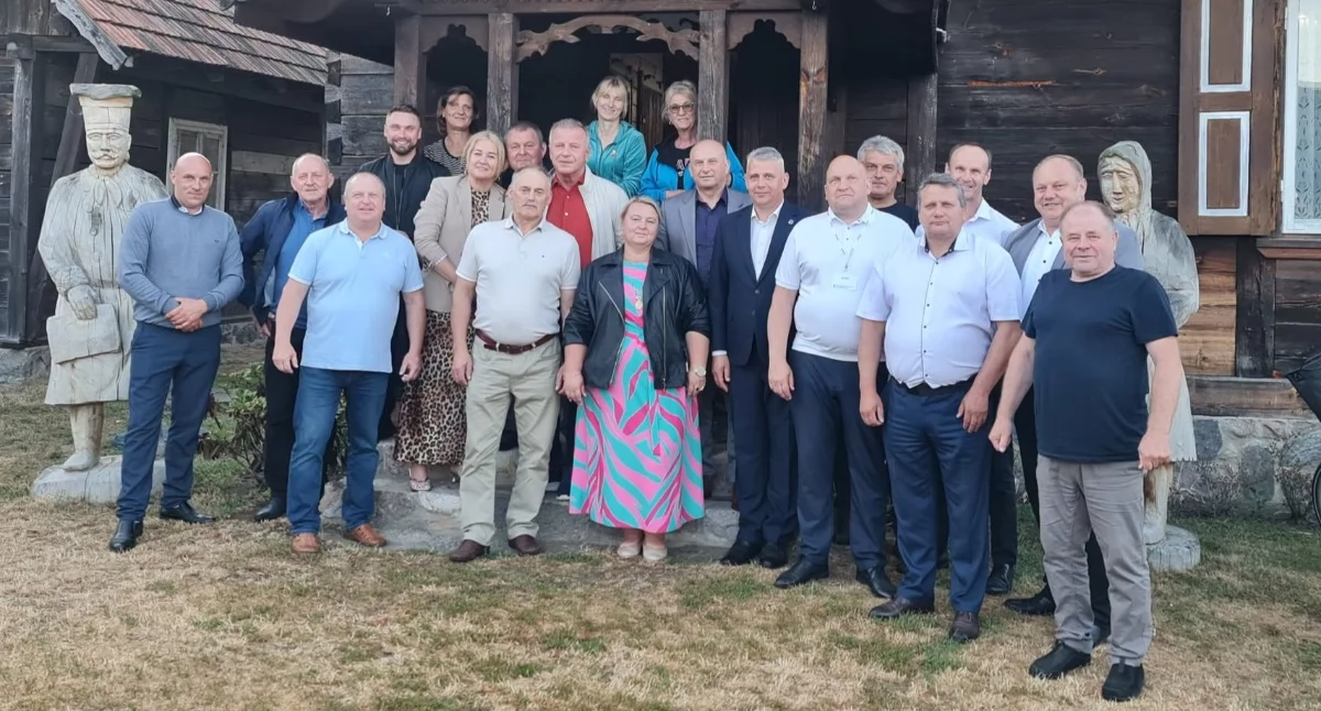 Delegacja z Litwy odwiedziła powiat zambrowski [FOTO]