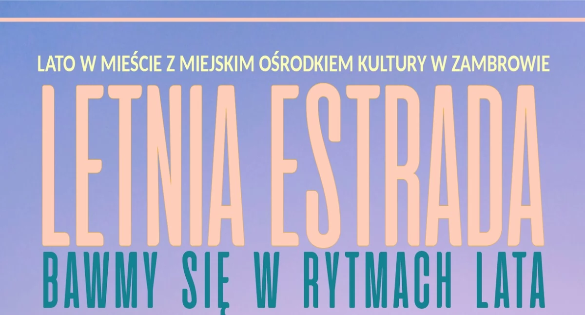 Już w najbliższą niedzielę taneczna zabawa przy zalewie w Zambrowie!