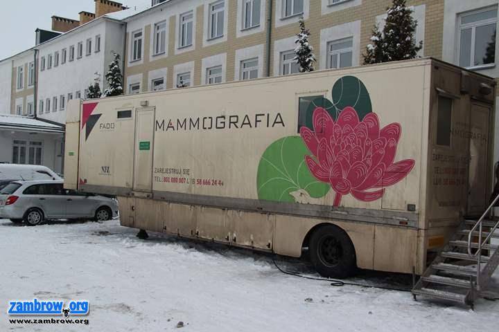 Ponad 100 kobiet wzięło udział w badaniach mammograficznych