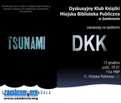 DKK zaprasza na kolejne spotkanie z książką
