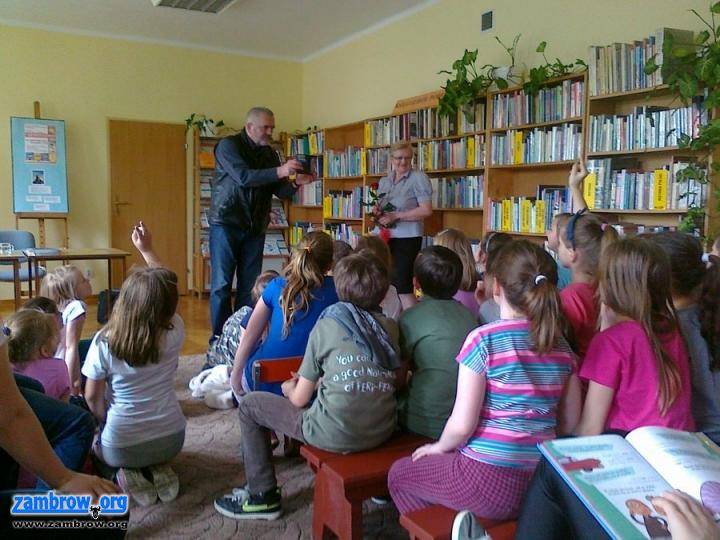 Spotkanie z Marcinem Brykczyńskim w Zambrowie i Szumowie