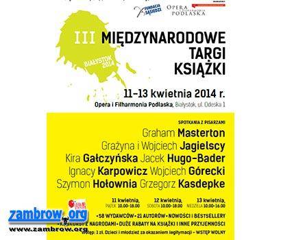 III Międzynarodowe Targi Książki w Białymstoku 