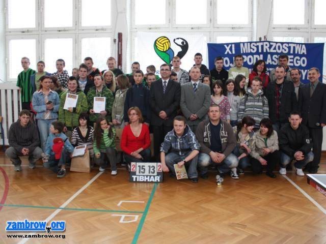 Wyniki XI Mistrzostw Województwa w Tenisie Stołowym