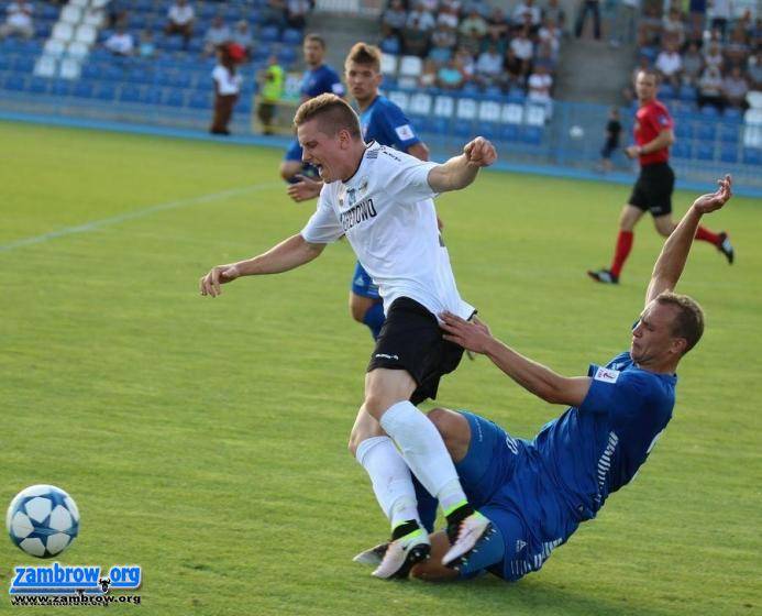 Skrót meczu Olimpia Zambrów vs. Gryf Wejherowo [video]