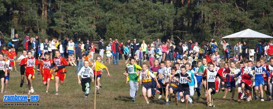 Sukcesy najmłodszych lekkoatletów z powiatu zambrowskiego