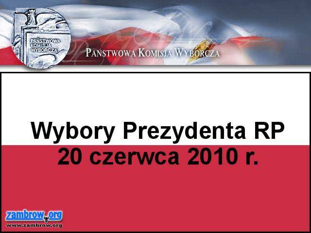 W niedzielę wybory prezydenckie