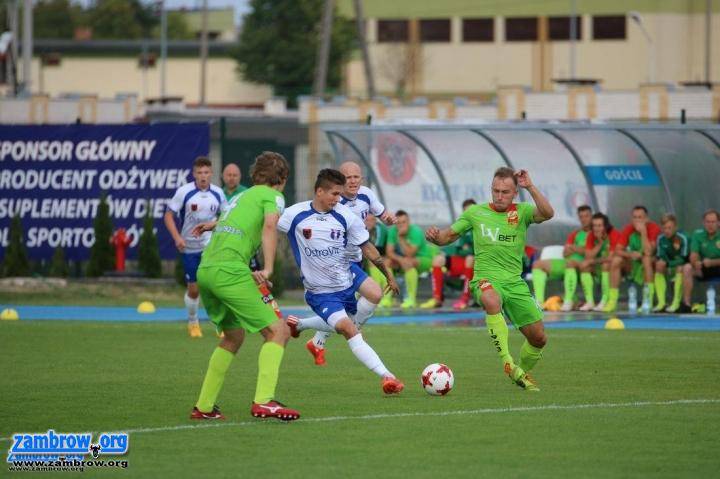 Skrót meczu Olimpia Zambrów vs. Lechia Tomaszów Mazowiecki [video]