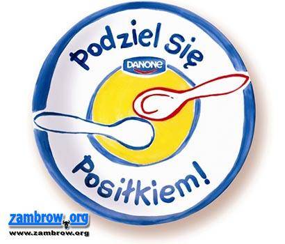Pieniądze od Danone na dożywianie dzieci w Zambrowie