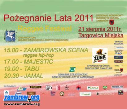 Jamal pożegna lato w Zambrowie
