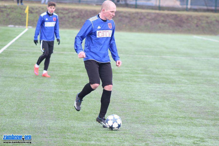 Olimpia minimalnie pokonała ŁKS Łomża w kolejnym sparingu [foto]