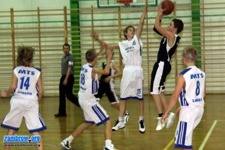 Sukcesy koszykarzy z gimnazjum ZSO na pierwszych meczach eliminacji do Mistrzostw Polski