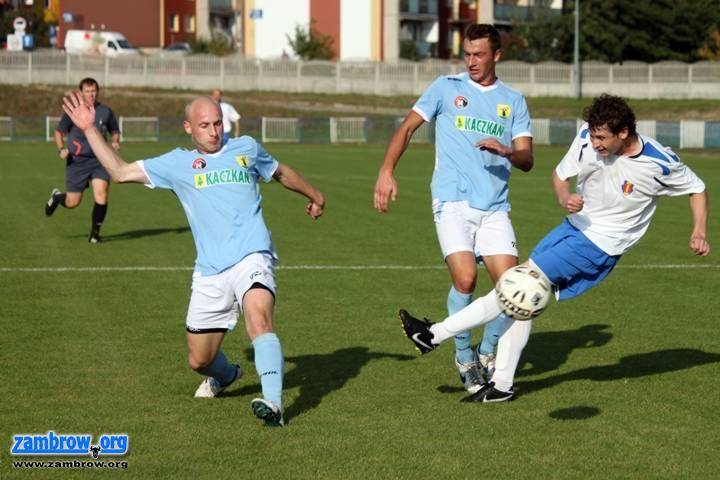 Wysoka wygrana Olimpii Zambrów z Huraganem Morąg (fotorelacja)