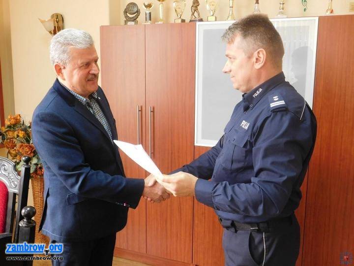 Zambrowska policja zawarła porozumienie z ZSA